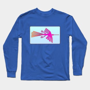 Nazca Condor Pink Long Sleeve T-Shirt